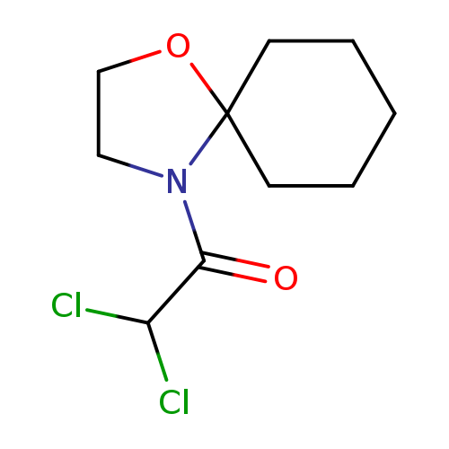 O=C(N1CCOC21CCCCC2)C(Cl)Cl