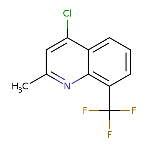 Cc1cc(Cl)c2c(n1)c(ccc2)C(F)(F)F
