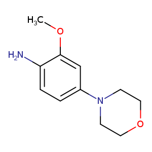 COc1cc(ccc1N)N1CCOCC1