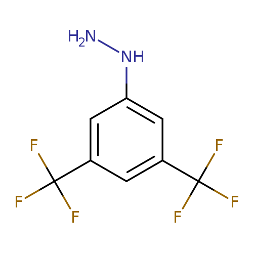 NNc1cc(cc(c1)C(F)(F)F)C(F)(F)F