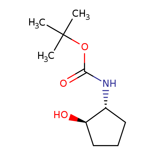 O=C(OC(C)(C)C)N[C@@H]1CCC[C@H]1O