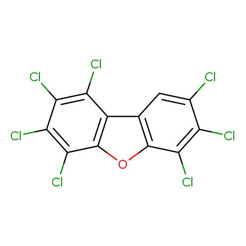 Clc1cc2c(c(c1Cl)Cl)oc1c2c(Cl)c(c(c1Cl)Cl)Cl