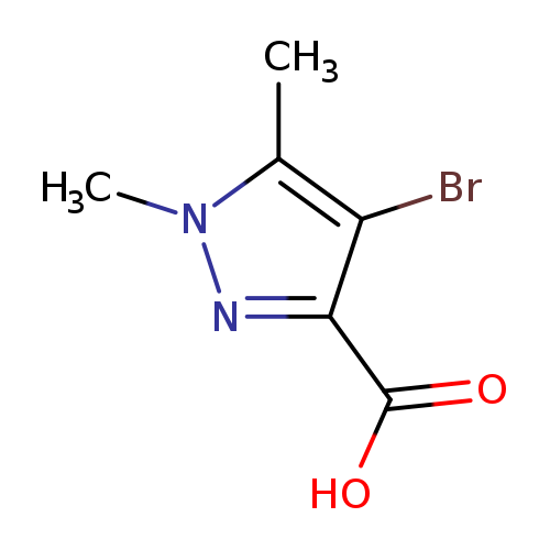 OC(=O)c1nn(c(c1Br)C)C