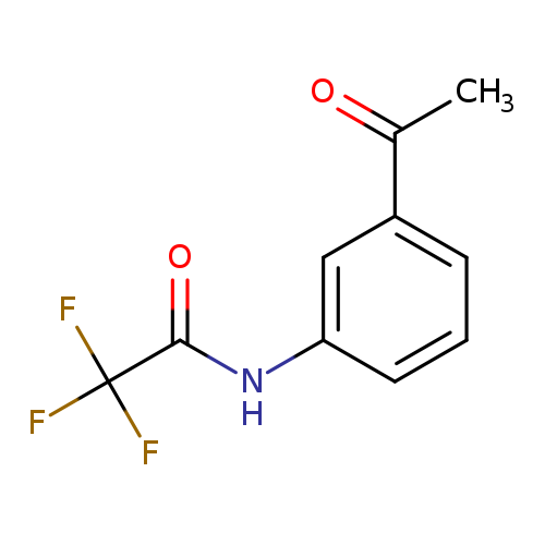 O=C(C(F)(F)F)Nc1cccc(c1)C(=O)C