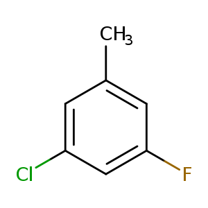 Cc1cc(F)cc(c1)Cl