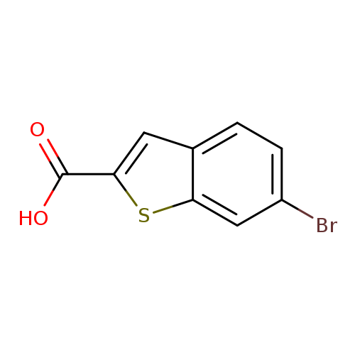 Brc1ccc2c(c1)sc(c2)C(=O)O