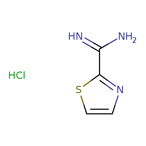 NC(=N)c1nccs1.Cl