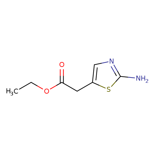 CCOC(=O)Cc1cnc(s1)N