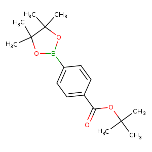 O=C(c1ccc(cc1)B1OC(C(O1)(C)C)(C)C)OC(C)(C)C