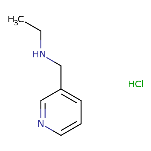 CCNCc1cccnc1.Cl