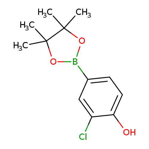 Oc1ccc(cc1Cl)B1OC(C(O1)(C)C)(C)C