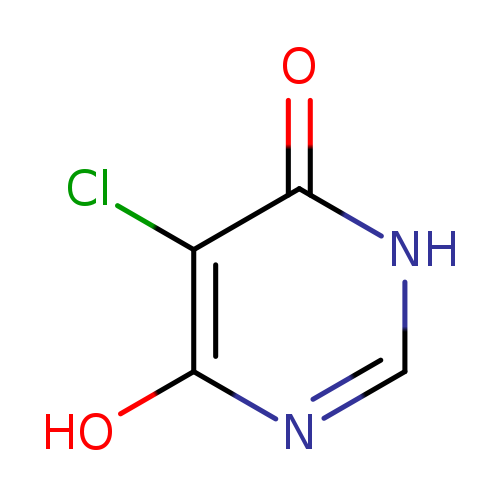 Oc1nc[nH]c(=O)c1Cl