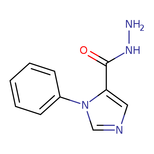 NNC(=O)c1cncn1c1ccccc1