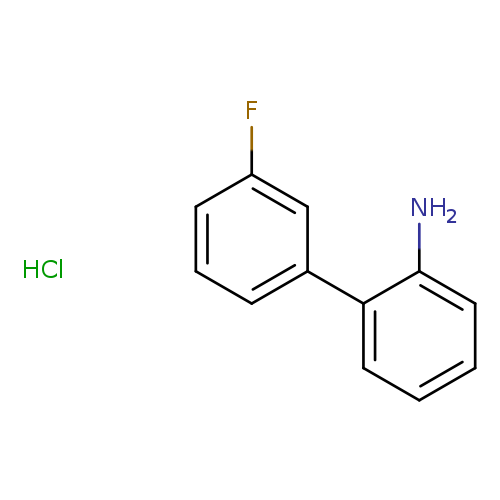 Fc1cccc(c1)c1ccccc1N.Cl