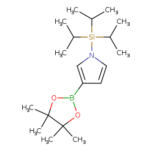 CC([Si](n1ccc(c1)B1OC(C(O1)(C)C)(C)C)(C(C)C)C(C)C)C