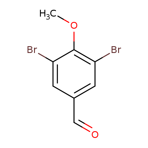 COc1c(Br)cc(cc1Br)C=O