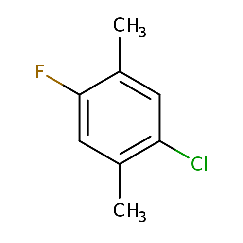 Cc1cc(Cl)c(cc1F)C