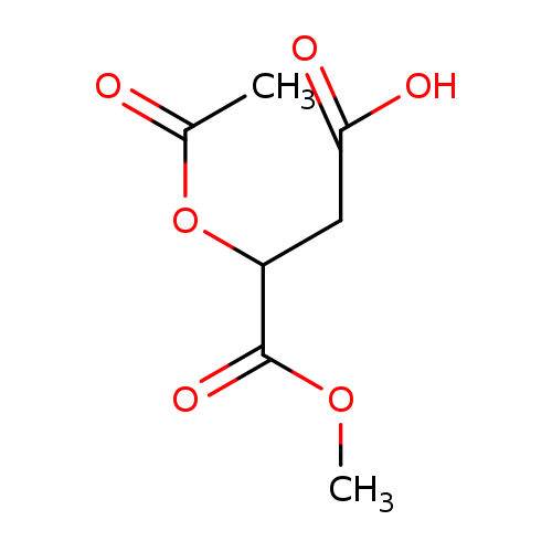 COC(=O)C(OC(=O)C)CC(=O)O