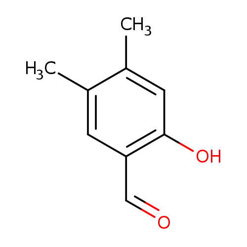 O=Cc1cc(C)c(cc1O)C
