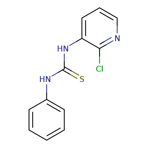S=C(Nc1cccnc1Cl)Nc1ccccc1