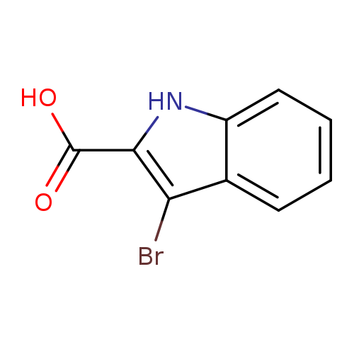 OC(=O)c1[nH]c2c(c1Br)cccc2