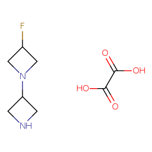 OC(=O)C(=O)O.FC1CN(C1)C1CNC1