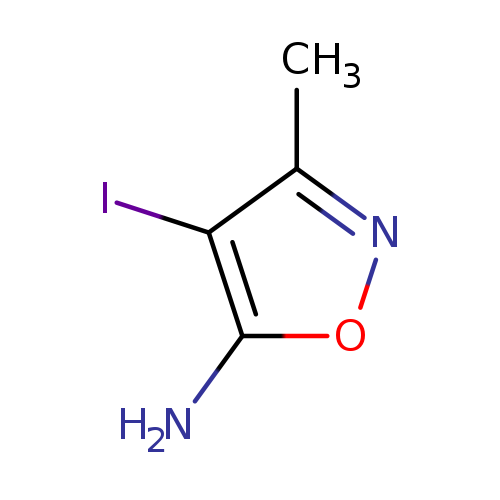 Cc1noc(c1I)N