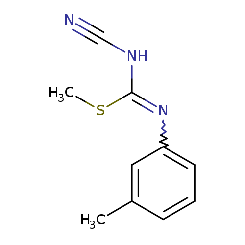 N#CNC(=Nc1cccc(c1)C)SC