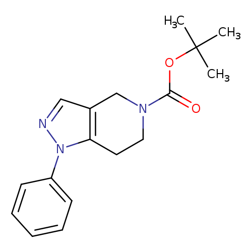 O=C(N1CCc2c(C1)cnn2c1ccccc1)OC(C)(C)C