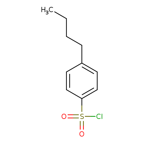 CCCCc1ccc(cc1)S(=O)(=O)Cl