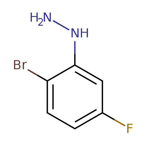 NNc1cc(F)ccc1Br