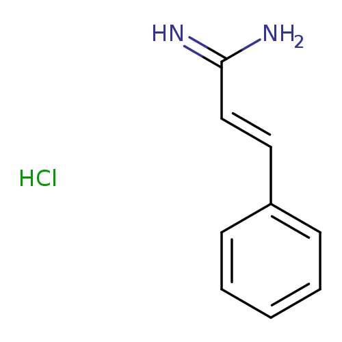 NC(=N)/C=C/c1ccccc1.Cl