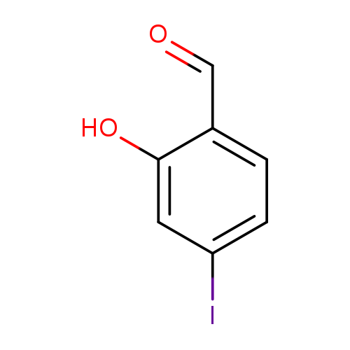 O=Cc1ccc(cc1O)I