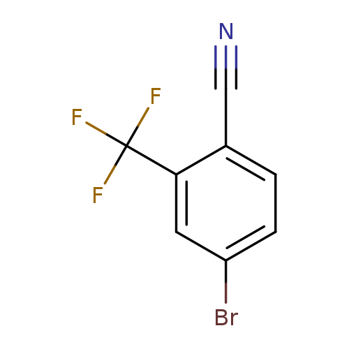 N#Cc1ccc(cc1C(F)(F)F)Br