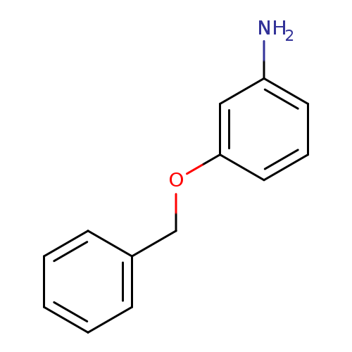 Nc1cccc(c1)OCc1ccccc1