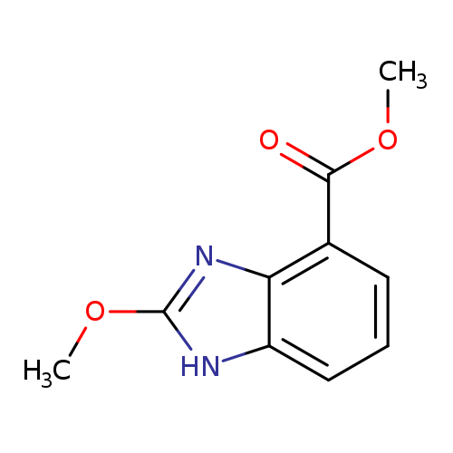 COC(=O)c1cccc2c1nc([nH]2)OC