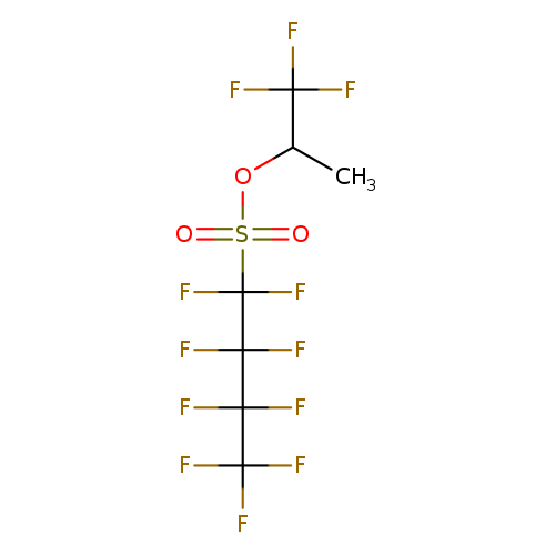 CC(C(F)(F)F)OS(=O)(=O)C(C(C(C(F)(F)F)(F)F)(F)F)(F)F