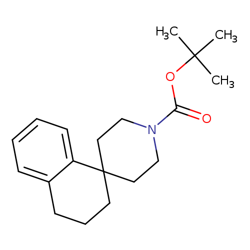 O=C(N1CCC2(CC1)CCCc1c2cccc1)OC(C)(C)C