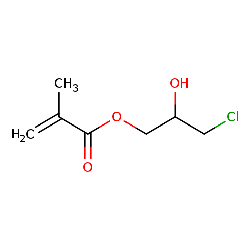 CC(=C)C(=O)OCC(CCl)O