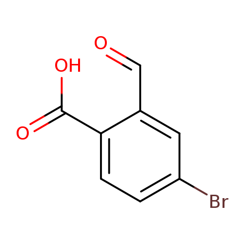 O=Cc1cc(Br)ccc1C(=O)O