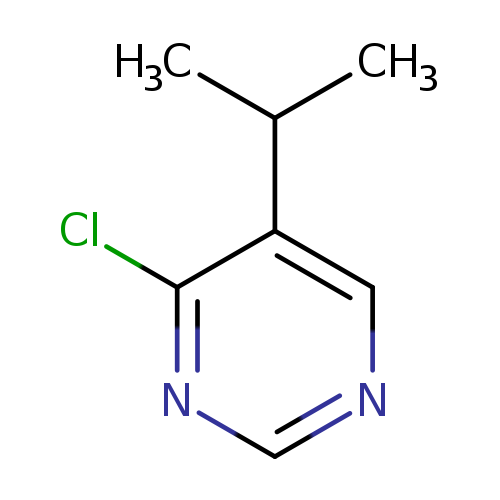 CC(c1cncnc1Cl)C