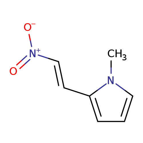 [O-][N+](=O)/C=C/c1cccn1C