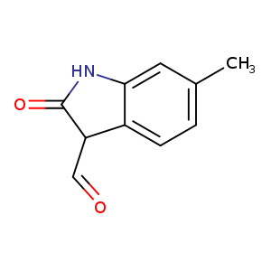 O=CC1C(=O)Nc2c1ccc(c2)C
