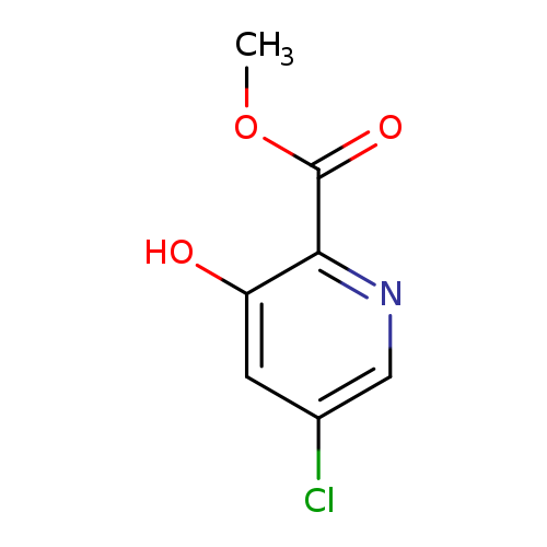 COC(=O)c1ncc(cc1O)Cl