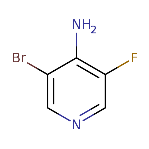 Nc1c(F)cncc1Br