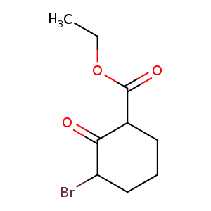 CCOC(=O)C1CCCC(C1=O)Br
