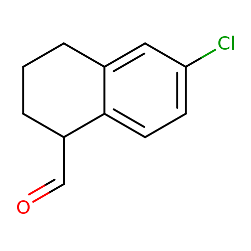 ClC=1C=C2CCCC(C2=CC1)C=O