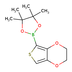 CC1(C)OB(OC1(C)C)c1scc2c1OCCO2