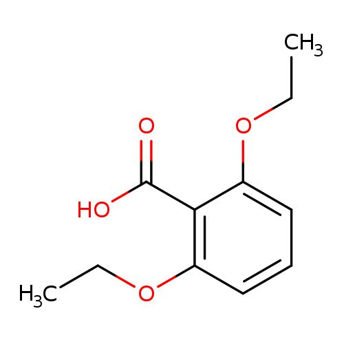 CCOc1cccc(c1C(=O)O)OCC