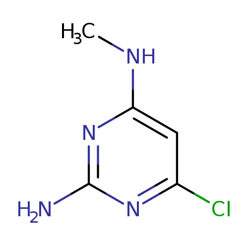 CNc1cc(Cl)nc(n1)N